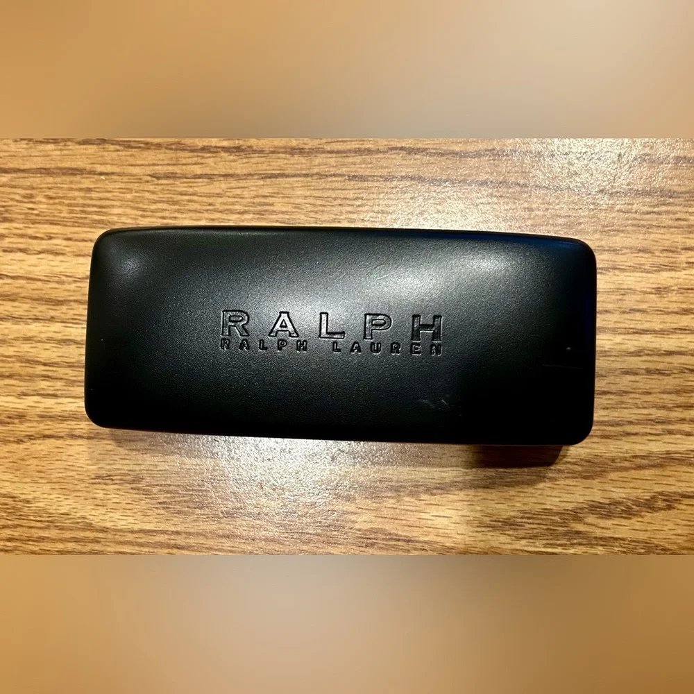 Ralph Lauren black glasses case